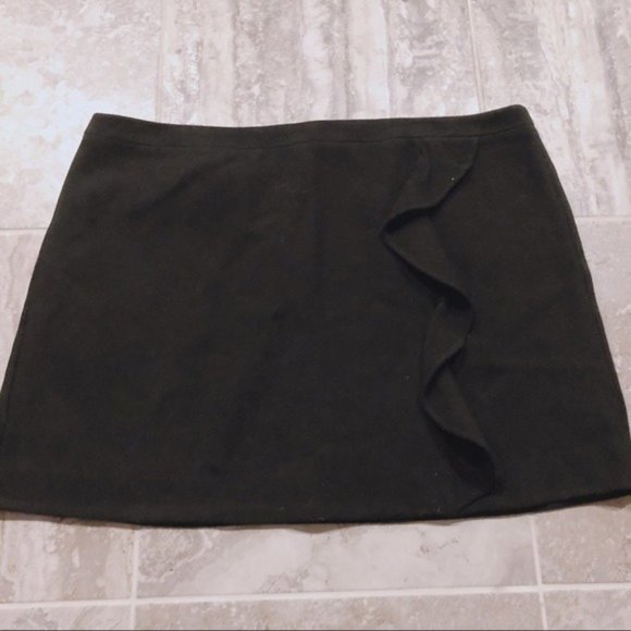 J. Crew Skirt Wool Blend Pleated Flap Mini, Plus Size 24, NEW - Picture 3 of 8
